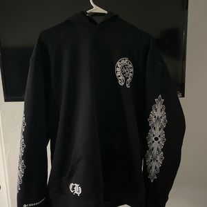 Chrome Hearts Horse Shoe Hoodie Foral